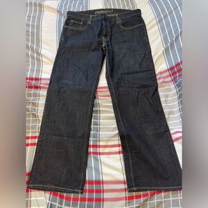 Aeropostale Men's Deep Indigo Straight Jeans